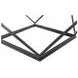 Conner Black And White Marble Top Square Coffee Table