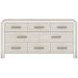 Ashlar White Upholstered Panel Bedroom Set