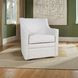 Barrett Beige Upholstered Swivel Accent Armchair