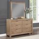 Montana Brown 6 Drawer Dresser