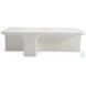 Lennox Chalky White Rectangular Outdoor Cocktail Table