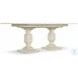 East Hampton Cerused Linen Rectangular Extendable Dining Room Set