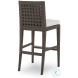 Litchfield Mink Grey And Flax Bar Stool