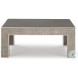 Newport French Grey And Peninsula Square Occasional Table Set