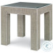 Newport French Grey And Peninsula End Table