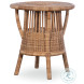 Breakers Natural Rattan End Table