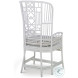 Riviera White And Flax Desk Chair
