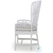 Riviera White And Flax Desk Chair