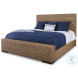 Abaco Natural Woven King Platform Bed