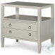 Harbor Off White 2 Drawer Nightstand