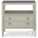 Harbor Off White 2 Drawer Nightstand