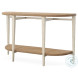 Wilcox Arctic White Scagliola And Bronze Occasional Table Set