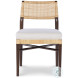 Caribe Natural And Flax Upholstery Dining Side Chair