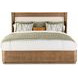 Triza Cruz Natural Upholstered King Platform Bed
