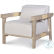 Koehn Aged Natural And Flax Lounge Chair