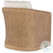 Cyprus Triza And White Swivel Chair