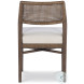 Caribe Triza And Flax Upholstery Dining Side Chair