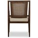 Graham Triza Upholstered Beige Dining Arm Chair