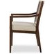 Graham Triza Upholstered Beige Dining Arm Chair