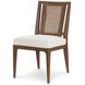 Graham Triza Upholstered White Dining Side Chair
