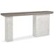 Monolith Puma and Millstone Rectangular Console Table
