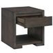 Evan Brown Square End Table