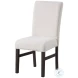 High Line White Upholstered Dining Chair Set Of 2