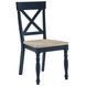 Darcy Blue Round Dining Room Set
