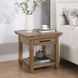 Riverdale Brown Rectangular End Table