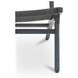 Palma Black Outdoor Lounge Chair