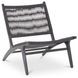 Palma Black Outdoor Lounge Chair
