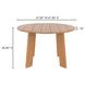 Delta Natural Outdoor 47" Round Dining Table