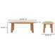 Delta Natural Outdoor 84" Oval Dining Table