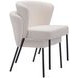 Aimee White Stackable Dining Chair Set of 2