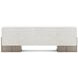 Monolith Ivory 56" Upholstered Bench