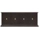 Harbor Drift Burnt Timber 4 Door Entertainment Credenza