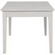 Echo White Rectangular Drawer Dining Room Set