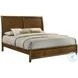 Ballard Walnut Brown California King Sleigh Bed