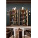 Mosaic Natural Red and Brown Square Stone Top Denys Spot Table