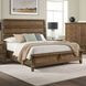 Forge Weathered Chestnut King Panel Bed