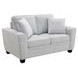 Ashbury Soft Gray 64" Loveseat