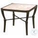 Andalusia Cordoba And Limestone Side Table
