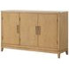 Essence Natural and White 3 Door Marble Top Server
