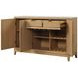Essence Natural and White 3 Door Marble Top Server