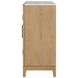 Essence Natural and White 3 Door Marble Top Server