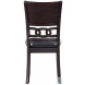 Gia Ebony 3 Piece 42" Drop Leaf Dining Set
