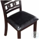 Gia Ebony 3 Piece 42" Drop Leaf Dining Set