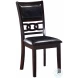 Gia Ebony 3 Piece 42" Drop Leaf Dining Set