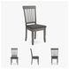 Shullden Gray Dining Chair Set of 2
