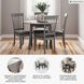 Shullden Gray Drop Leaf Dining Table